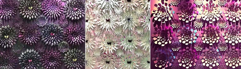 Elizabeth Lotz (Liz Lotz) art director fashion storyteller artist paper flower installation for shop window display design at