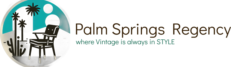 Palm Springs Regency - where Vintage is always in Style - logo