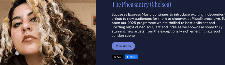 SHY PUMA pizza express chelsea