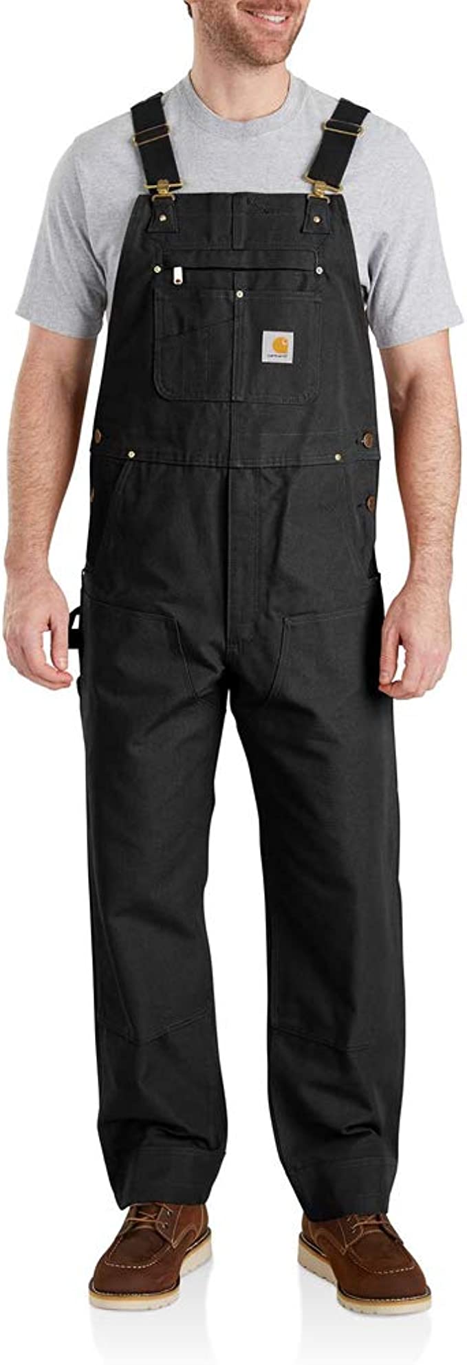 Carhartt Men's Relaxed Fit Duck Bib Overall