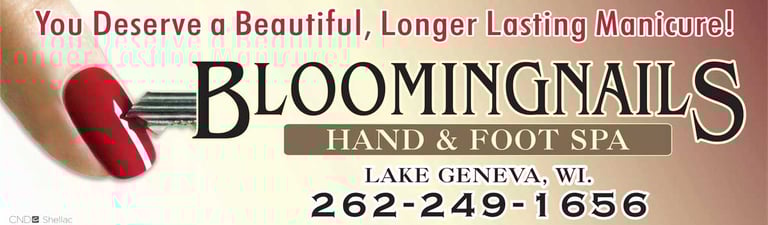 Nail Salon Signs Lake Geneva