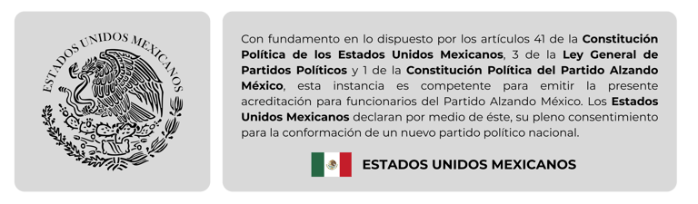 Sello Oficial Estados Unidos Mexicanos