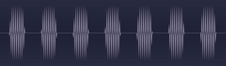 Isochronic tones oscilloscope