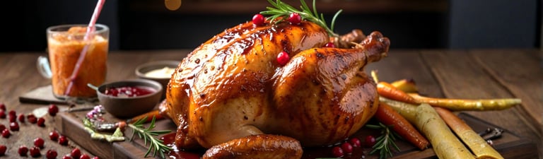 ayam panggang makanan untuk natal