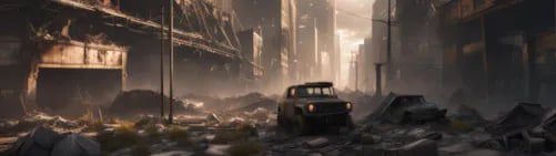 Destroyed City