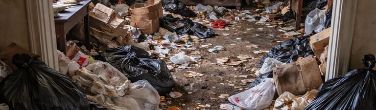 clutter hoarder home buyer