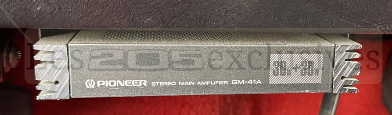 Amplificateur pioneer Car-Compo GM-41A 205 gti