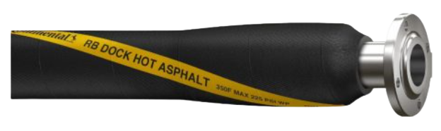 Manguera de Perforación Áspera (RB) de muelle, diseñada para productos de asfalto y bitumen de hasta