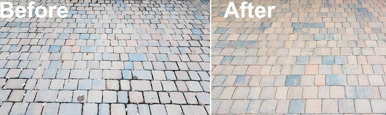 brick pavers sealing before and after fort lauderdale fl