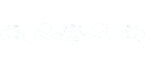 Elément décoratif - séparateur avec des roses entrelacées - Carine Henry.