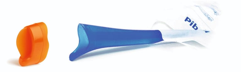 Pibella Comfort Female Urination Device Lying Down with Urinebag and Lid