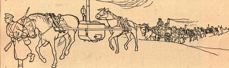 Les cuisines roulantes (Feldküche)