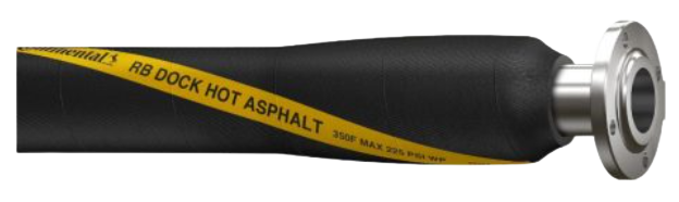 Manguera de Perforación Áspera (RB) de muelle, diseñada para productos de asfalto y bitumen de hasta