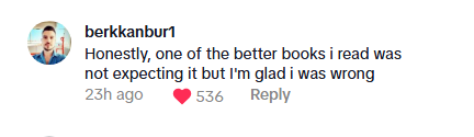 Customer comment 3