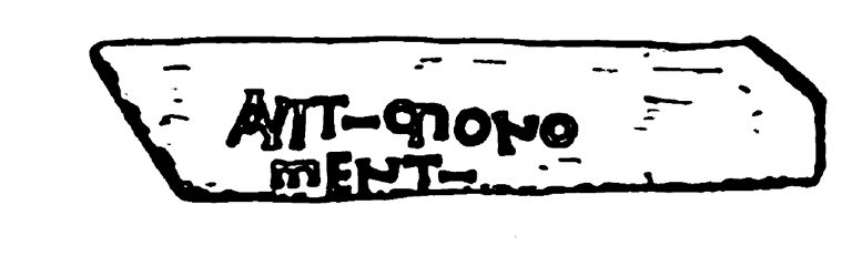 Santon 505 Runestone as drawn in Macalister's book