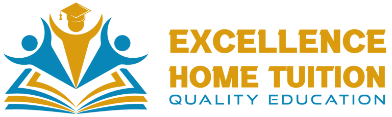 "Excellence Home Tuition official logo, representing trusted home tutoring services in Jabalpur."