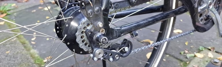 Fietsreparatie en onderhoud van fietsketting