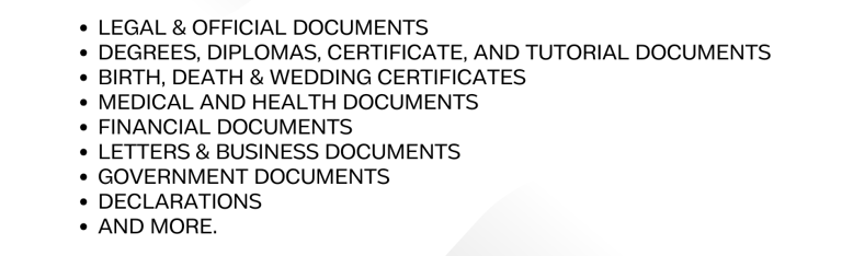 Translation Services