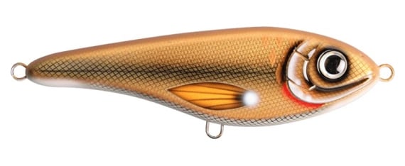 for pike fishing in sweden the lure STRIKE PRO BUSTER JERK is perfect