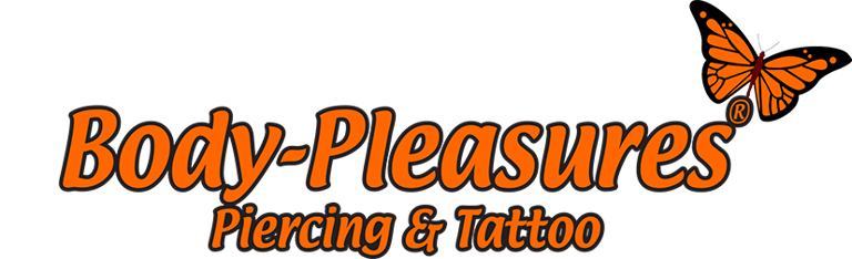 Logo van Body Pleasures Piercing & Tattoo en Medicinale Piercing