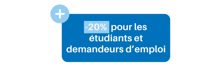 Promotion pour les étudiants
