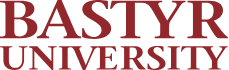 Bastyr University official logo featuring maroon serif typography on a white background.
