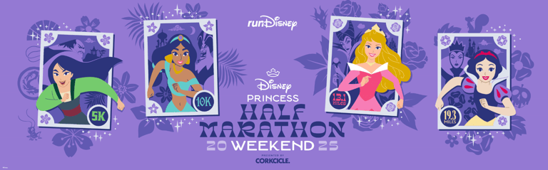 2025 runDisney Princess Half Marathon Weekend Course Maps and Virtual Tours