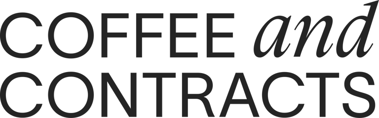 Coffee and Contracts Logo