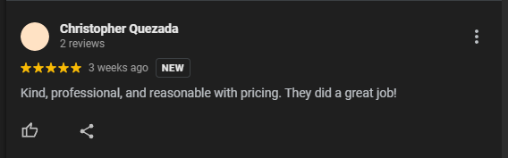 Roy Brothers of Texas Google Review