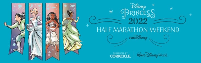 2022 runDisney Princess Half Marathon Weekend Logo