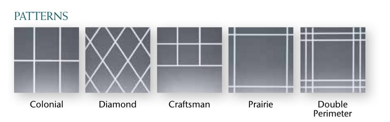 Grid Grille Muntin Options