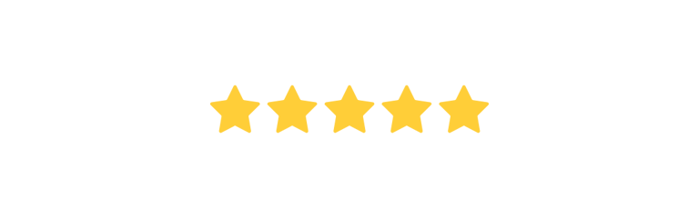 three stars are placed on a black background
