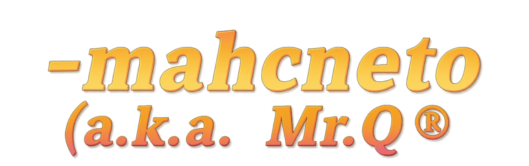 unofficial logo slogan - machneto (a.k.a. Mr.Q®)
