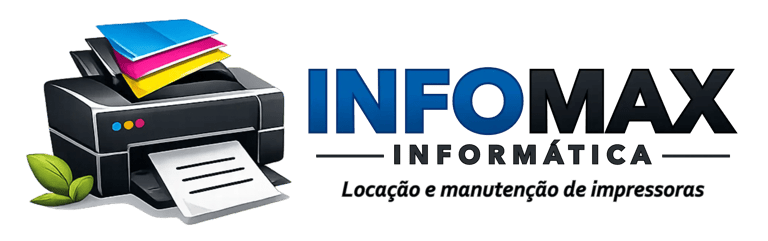 logo infomax informática locação de impressoras em Maringá - PR