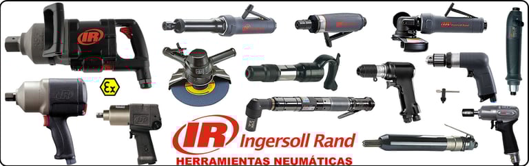 Herramientas neumáticas Ingersoll Rand, Atlas Copco. Atornilladoras de impacto.