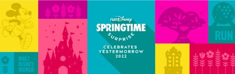 2022 runDisney Springtime Surprise Weekend Logo