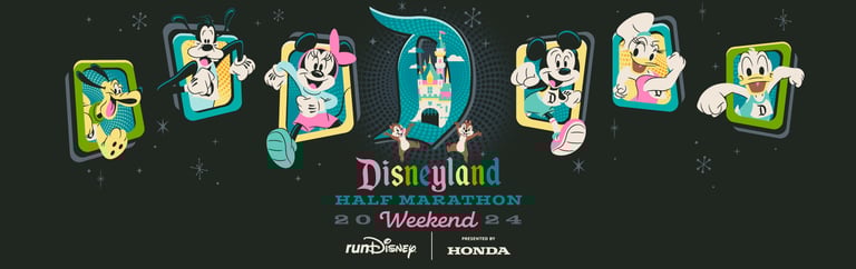 2024 runDisney Disneyland Half Marathon Weekend Course Maps