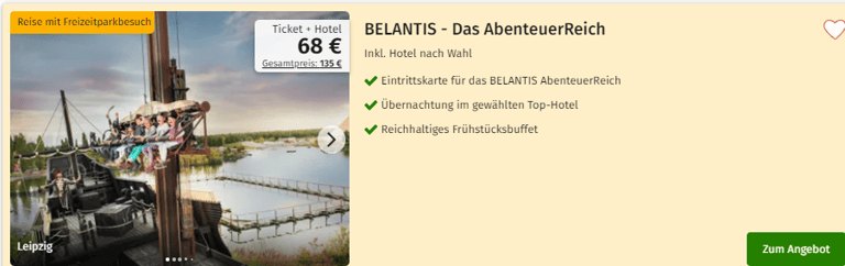 Kurz mal Weg Deal: Belantis Leipzig
