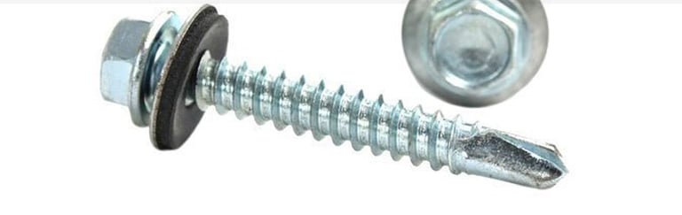 Self drilling waterproof screws