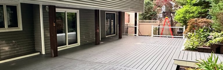 WPC Installed Decking