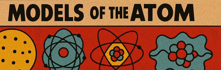 models of the atom logo