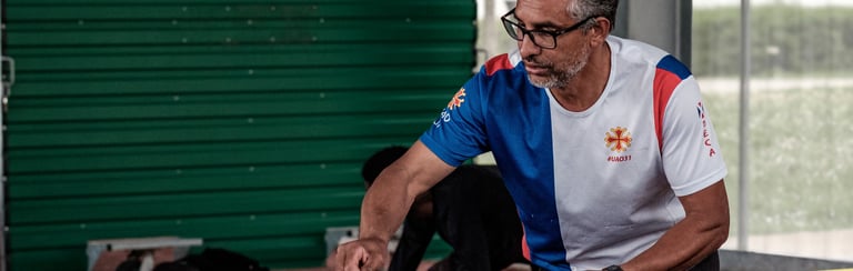 Ali Ziouani, vice-président de la section US Fronton UAO31