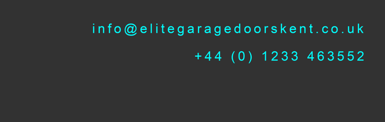 Elite Garage Doors Kent Ltd email address and contact number