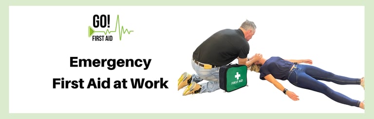 An unconscious person is lay on the floor. another person is tilting the head back, giving first aid