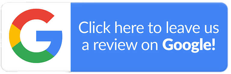 Blue and white call to action button to leave a Google review with the official Google G logo.