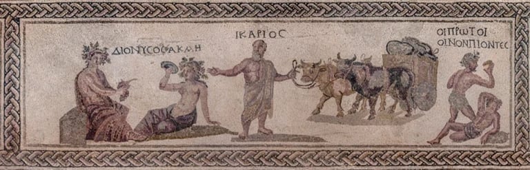 dionysus greek god of wine and festivity
