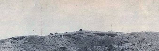 Le Fort de Maizeret après l'attaque 1914