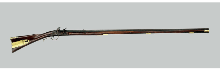 The extremely accurate Pennsylvania Long Rifle has a rifled bore compared to a musket