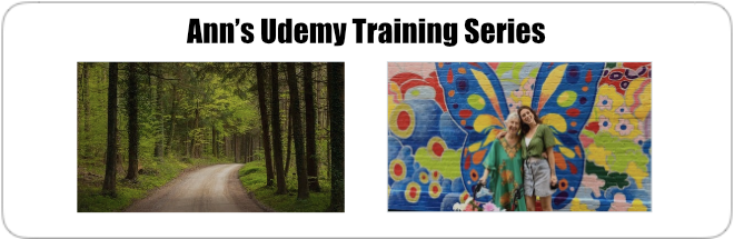Ann's Udemy Training Series Elevate Your Consciousness