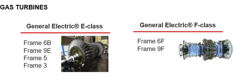 Mantenimiento Turbinas de Gas GE